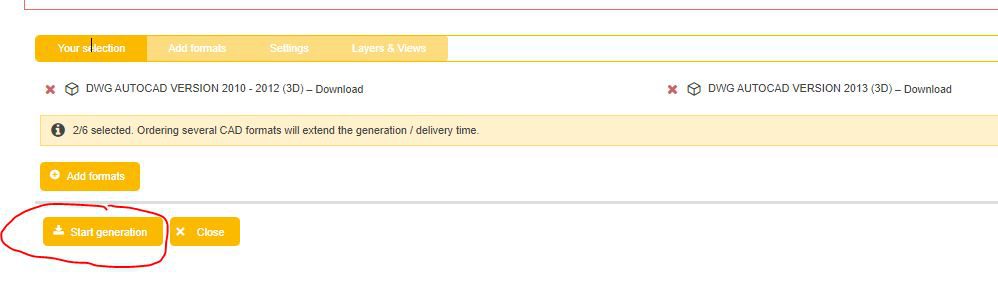Bản vẽ 2D & 3D 6 Bước 6 Xuất files
