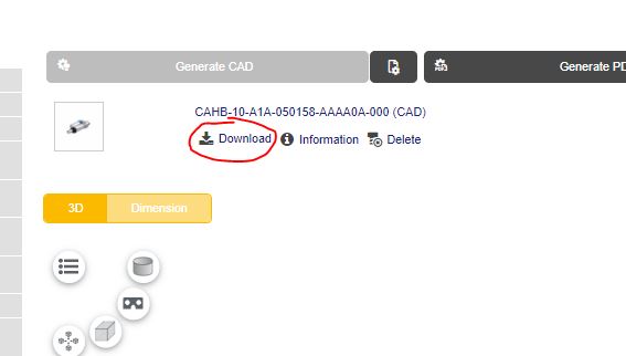 Bản vẽ 2D & 3D 7 Bước 7 tải về gói dữ liệu vừa xuất