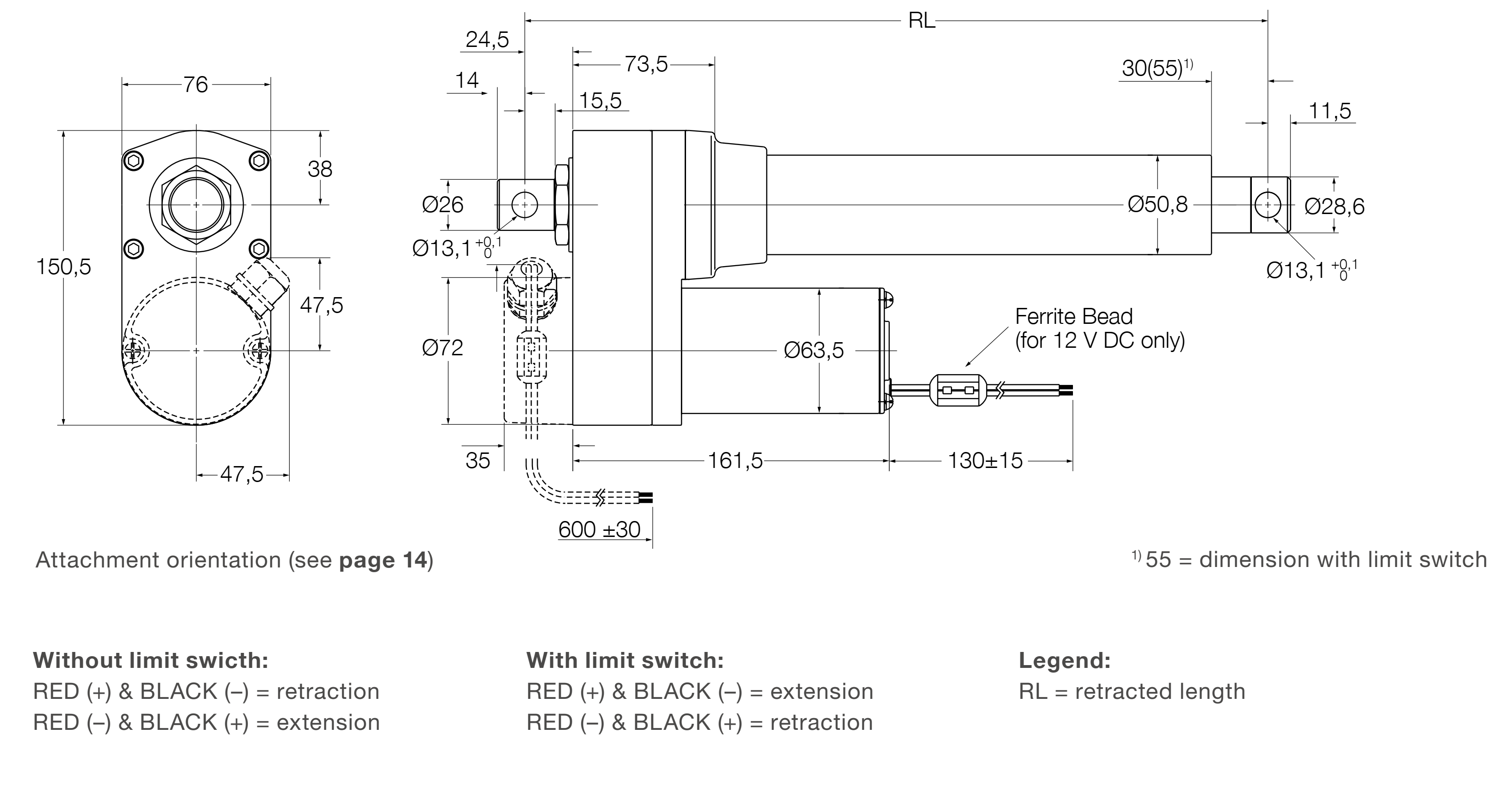 Xi lanh điện CAHB-20-x1A 3 Bản vẽ Xi lanh điện CAHB-20-x1A