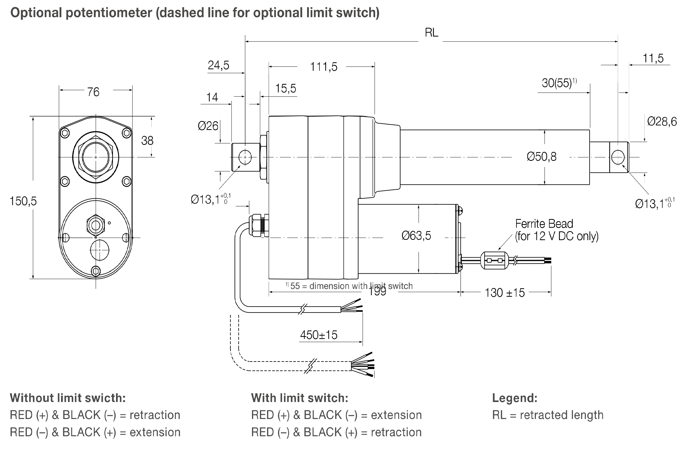 Bản vẽ Xi lanh điện CAHB-20-x1A