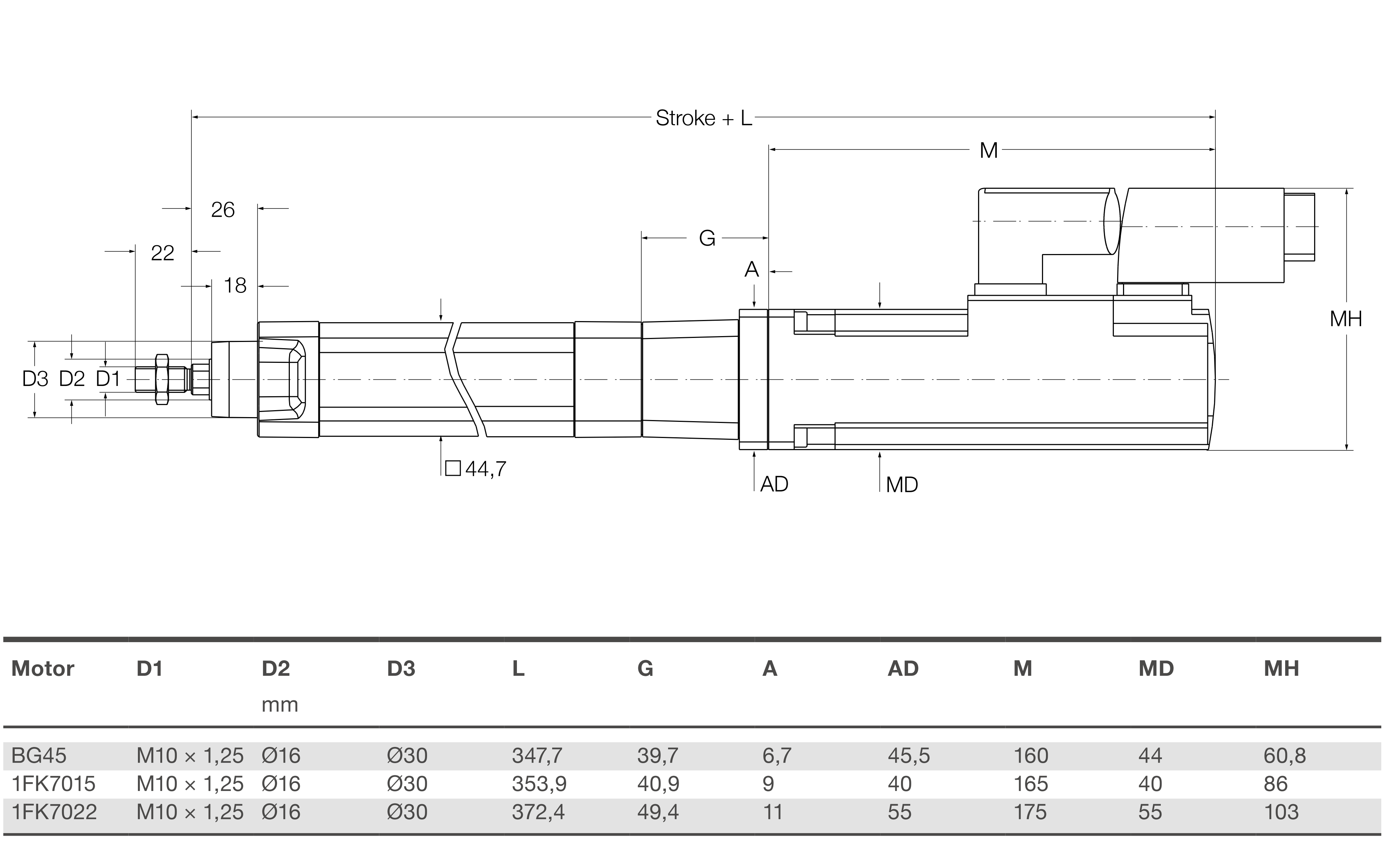 Xi lanh điện CASM-32-BN 4 CASM-32-BN bản vẽ