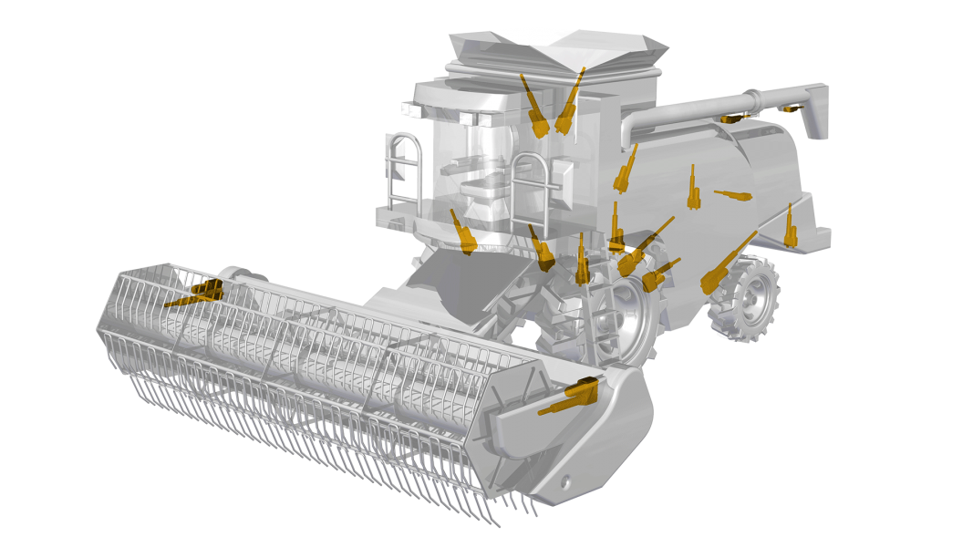 Harvester-combine-application