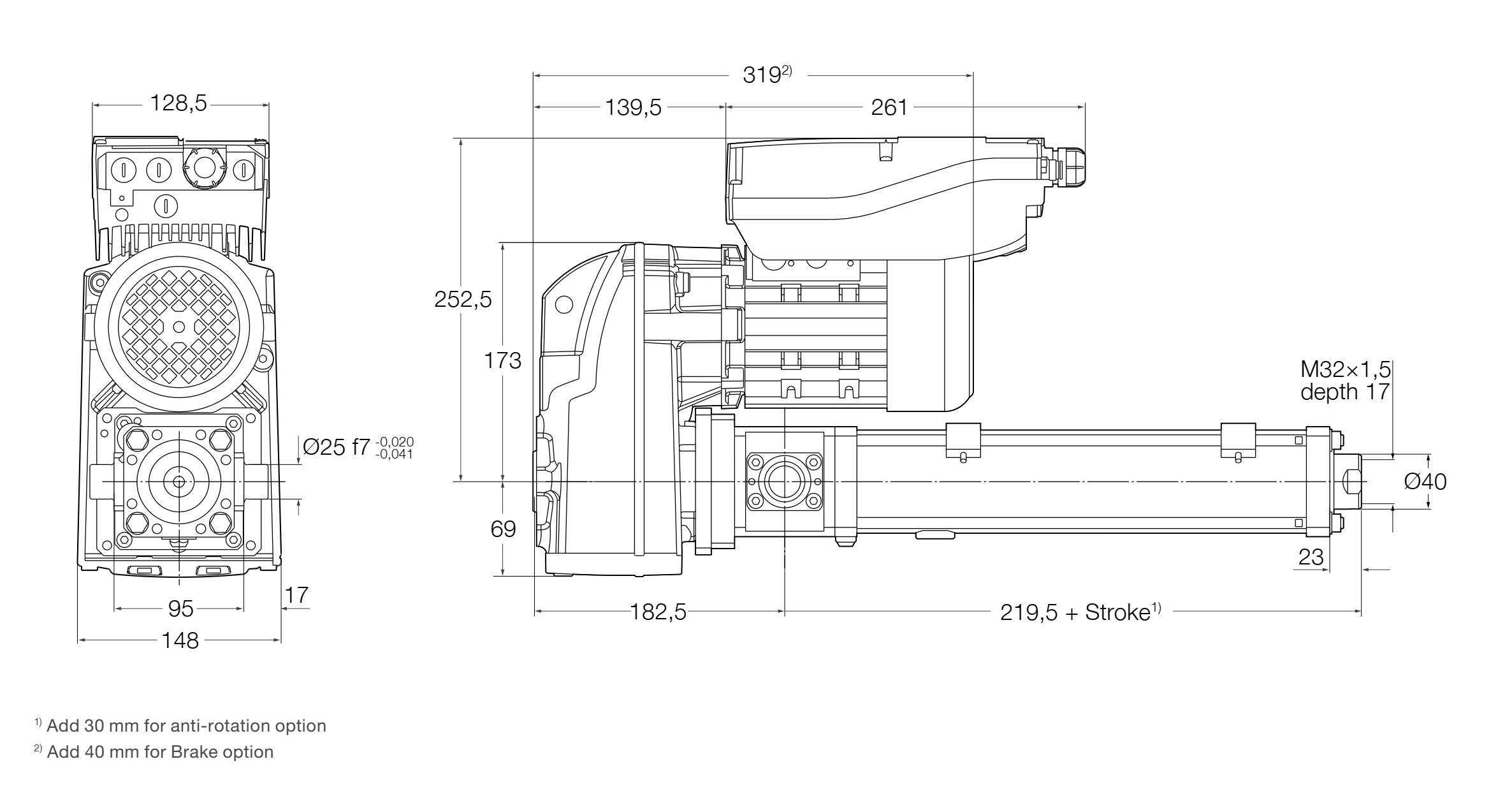 Xi lanh điện LEMC-2110 12 LEMC-A-2110 parallel bản vẽ
