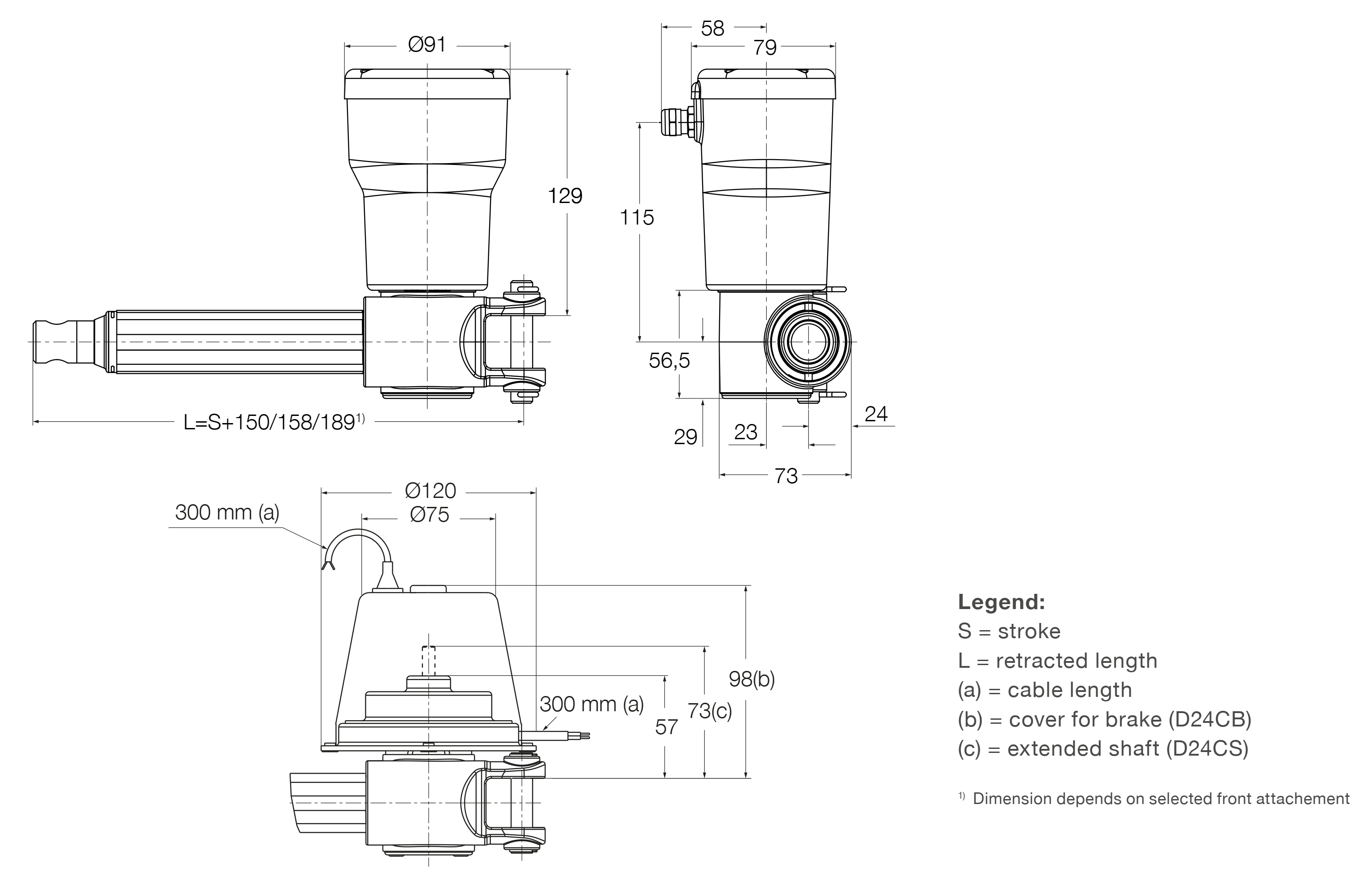 Xi lanh điện CAT 33 2 CAT 33 Bản vẽ DC Version