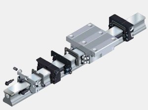 Profile rail guides - LLR 1 Cấu tạo thanh dẫn hướng LLR (bóc tách)