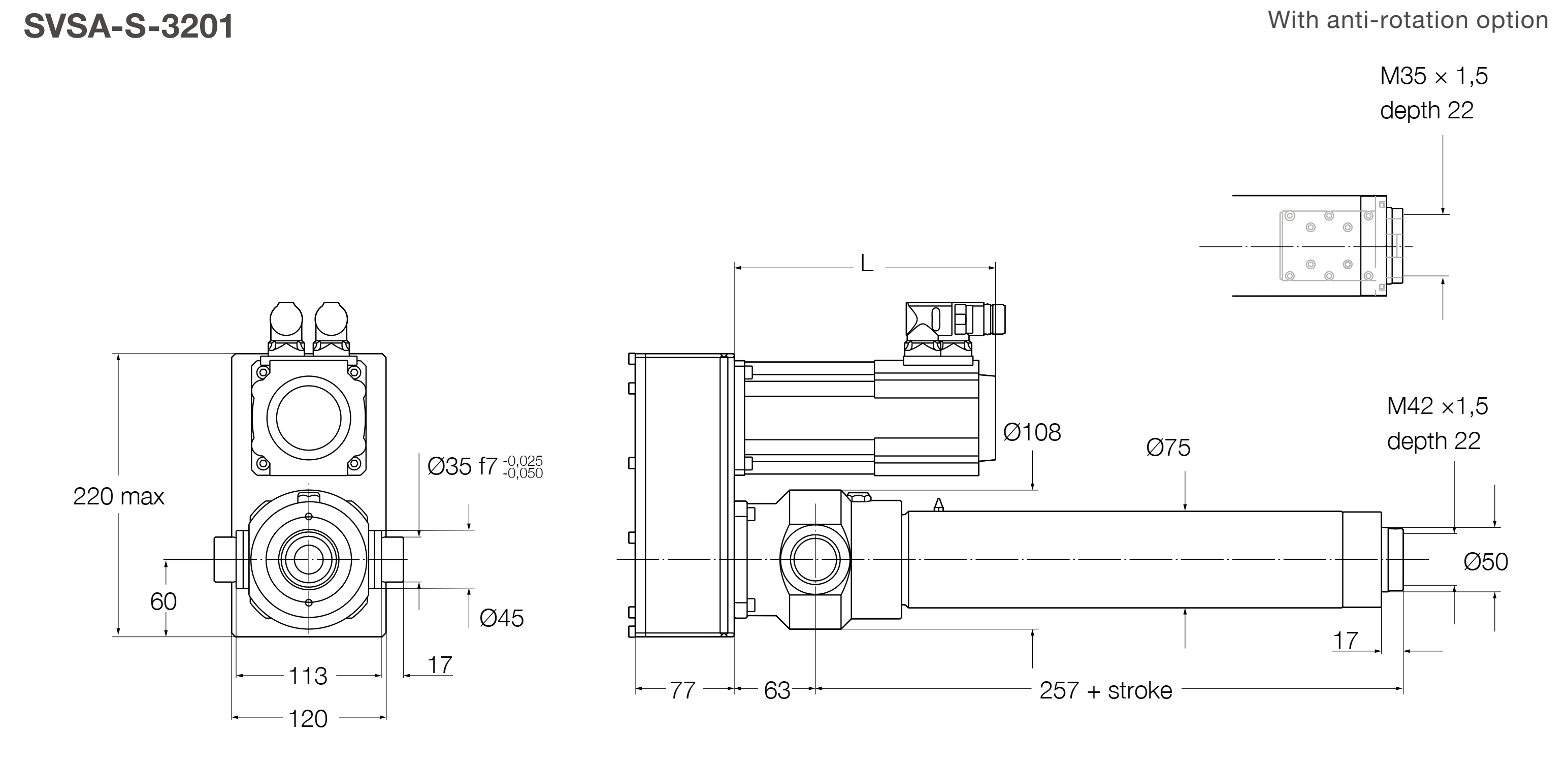 SVSA-S-3201 parallel Bản vẽ