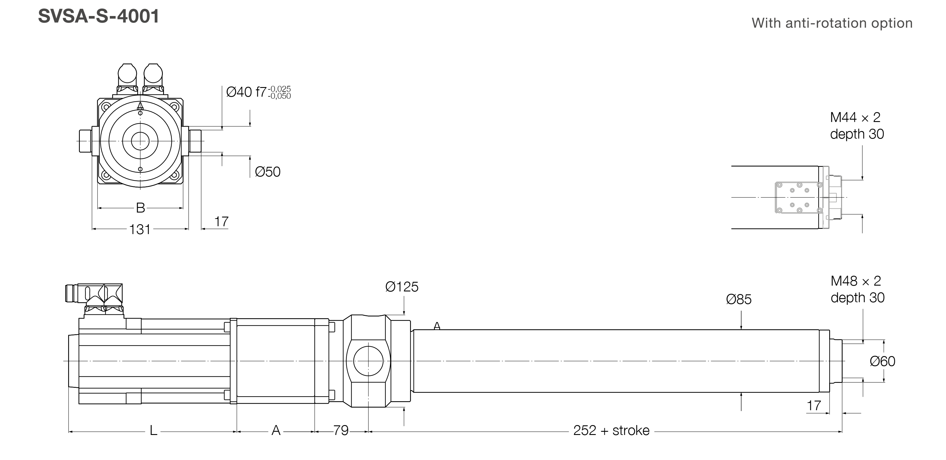 SVSA-S-4001 inline bản vẽ