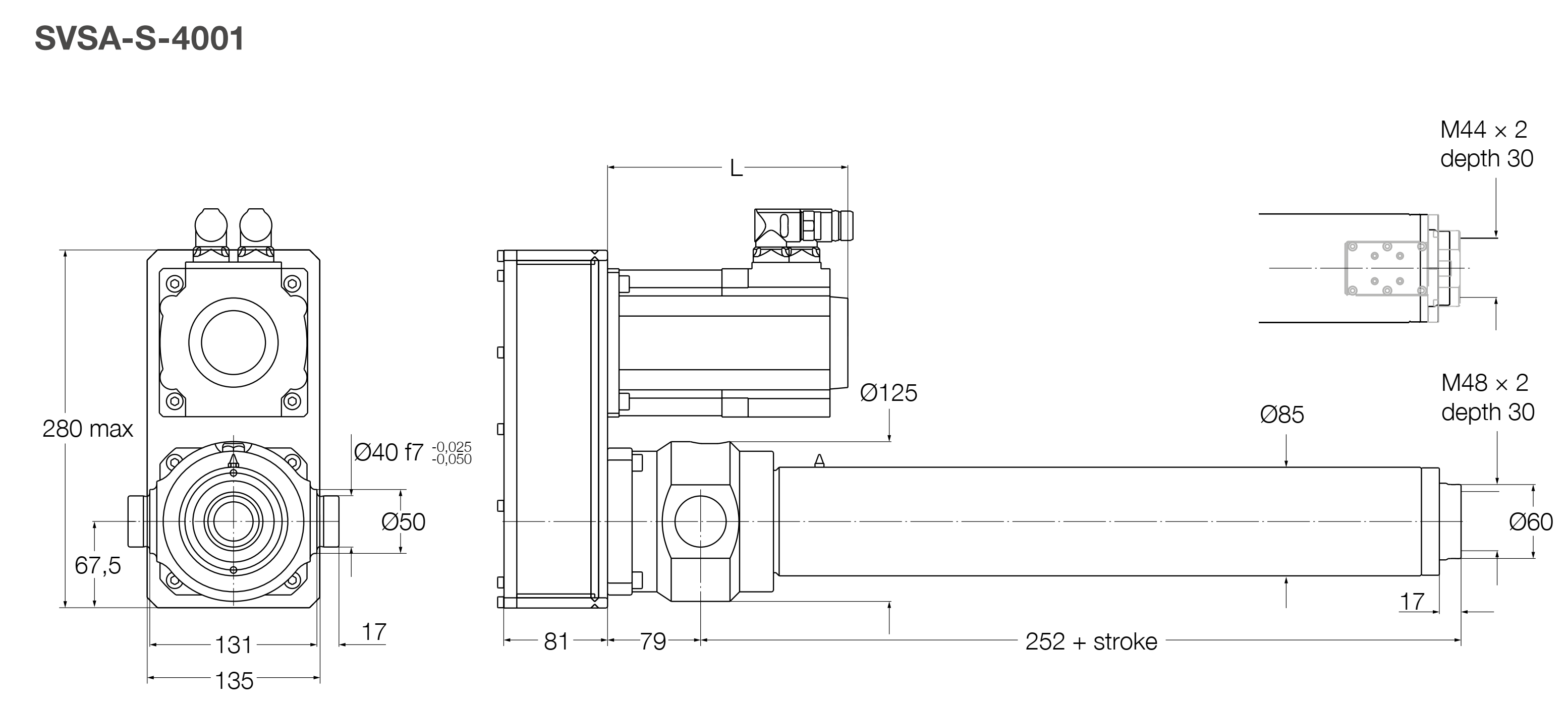 SVSA-S-4001 parallel Bản vẽ