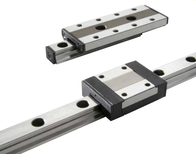 Miniature profile rail guides - LLM 1 rail guides llm