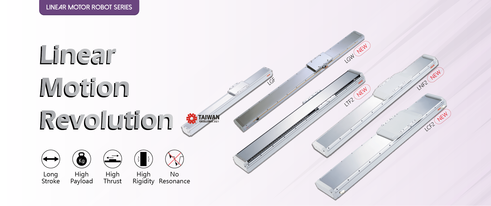 [TOYO] Video Robot đơn trục Single axis robot cylinder