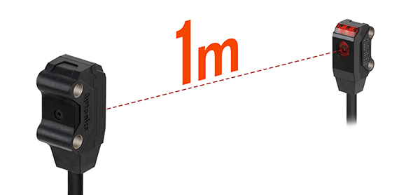 Khoảng cách khử nhiễu tối đa là 1M BTS Autonics