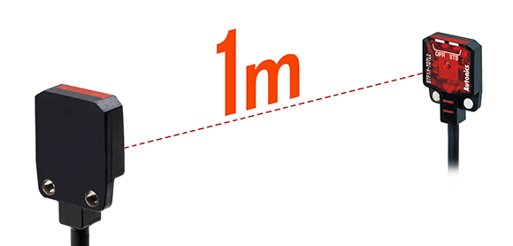 Cảm biến quang điện BTF Autonics 4 Khoảng cách phát hiện tối đa 1 M BTF Autonics