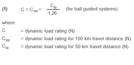 tải trọng thanh trượt vuông