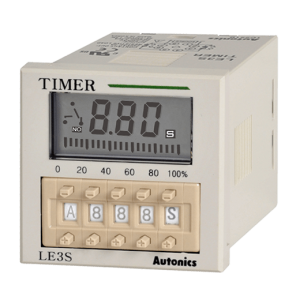Bộ định thời LE3S màn hình LCD Autonics