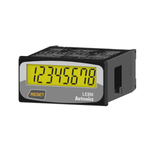 Bộ định thời LE8N màn hình LCD Autonics