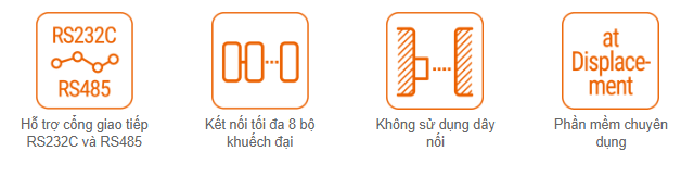 Bộ chuyển đổi truyền thông BD-C cho cảm biến độ dịch Autonics 1 Các tính năng chính bộ chuyển đổi truyền thông BD-C