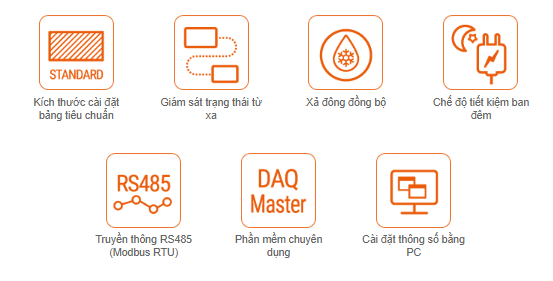 Bộ điều khiển nhiệt độ TF3 cho máy làm mát Autonics 1 Các tính năng chính bộ điều khiển nhiệt độ TF3