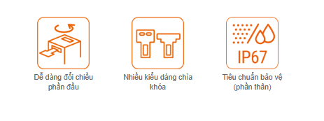 Công tắc khóa cửa SFDL Autonics 1 Các tính năng chính công tắc khóa cửa SFDL