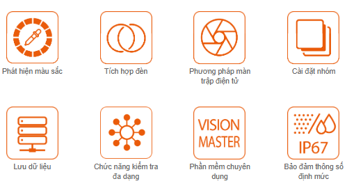 Cảm biến hình ảnh VG loại màu 0.4M Autonics 1 Các tính năng chính đầu dò áp suất TPS20