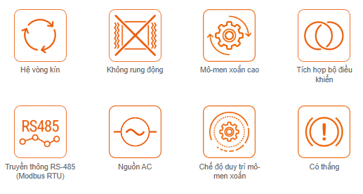 Động cơ bước vòng kín AiCA 2 pha Autonics 1 Các tính năng chính động cơ bước vòng kín AiCA