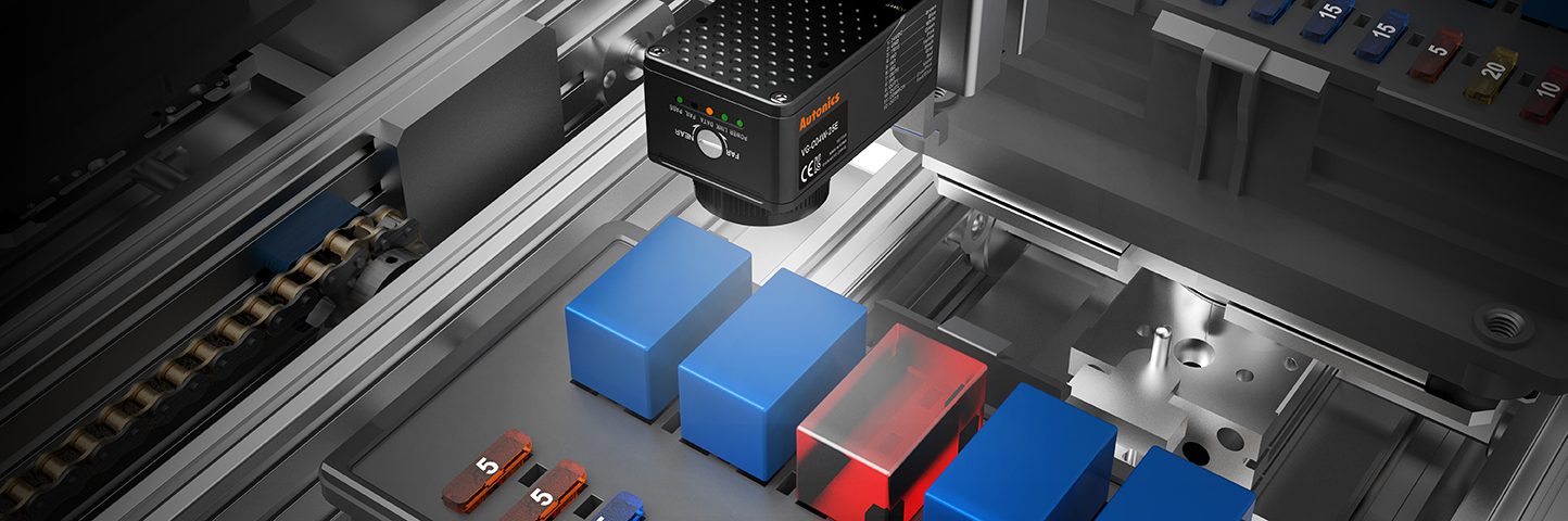 Cảm biến hình ảnh VG loại màu 0.4M Autonics 2 Cảm biến hình ảnh tích hợp đèn LED TPS20