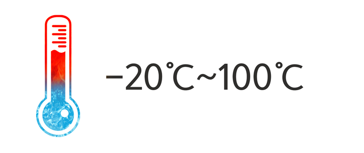 Dải nhiệt độ hoạt động rộng Bộ mã hóa có thể hoạt động ổn định ở nhiệt độ cực cao hoặc thấp từ -20°C đến 100°C (so với các mẫu trước đây: từ -10°C đến 70°C)