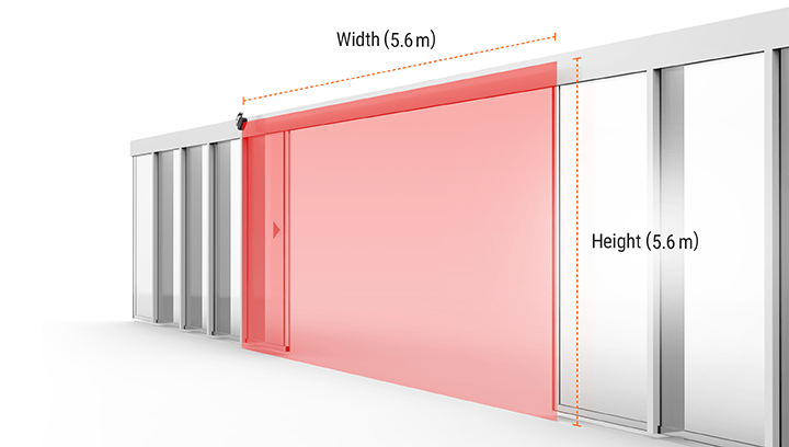 Cảm biến LIDAR LSE2 Autonics 2 Góc phát hiện 90˚, khu vực phát hiện 5,6 m x 5,6 m LSE2