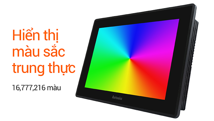 Máy tính bảng APC loại màn hình 10,1 inch Autonics 2 Hiển thị sắc nét với góc nhìn rộng APC