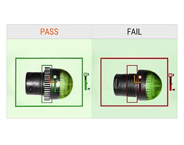 Cảm biến hình ảnh VG loại màu 0.4M Autonics 12 Hình dáng TPS20