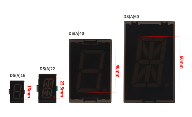 Bộ hiển thị số DS/DA loại thông minh Autonics 6 Kích thước hiển thị đa dạng DS DA