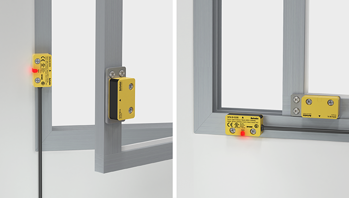 Công tắc an toàn SFN không tiếp xúc Autonics 6 Lắp đặt linh hoạt cho nhiều loại cửa khác nhau SFN