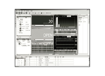 Bộ chuyển đổi truyền thông BFC cho bộ khuếch đại sợi quang Autonics 1 Màn hình DAQMaster BFC