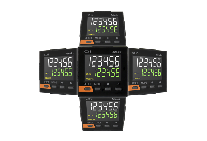 Bộ đếm / Bộ định thời CX màn hình LCD Autonics 3 Màn hình LCD với ký tự dễ đọc CX