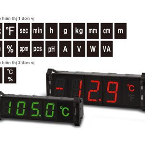 Nhiều thẻ hiển thị đơn vị DS DA