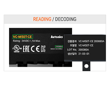 Máy ảnh thông minh VC Autonics 4 OCR (Đọc ký tự quang học) VC