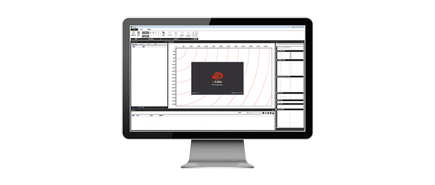 Cảm biến LiDAR LSE máy quét laser 2D Autonics 6 Phần mềm chuyên dụng atLiDAR dành cho máy quét laser LSE