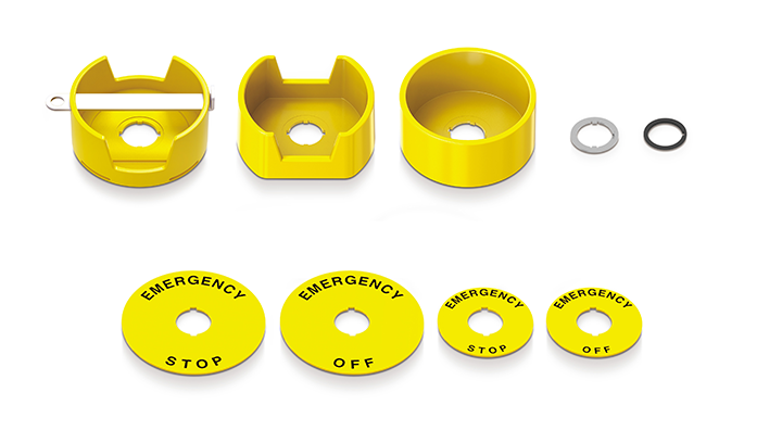 Nút nhấn dừng khẩn cấp SF2ER Ø22/25 Autonics 3 Phụ kiện kèm theo đa dạng SF2ER