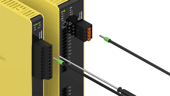 Bộ điều khiển thiết bị an toàn SFC Autonics 5 Phương pháp kết nối đơn giản giúp tiết kiệm thời gian lắp đặt SFC