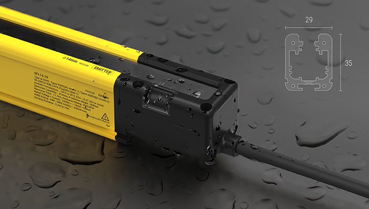 Cảm biến an toàn SFLA Autonics 8 Thiết kế mỏng, độ bền cao và khả năng chống lại môi trường tốt SFL