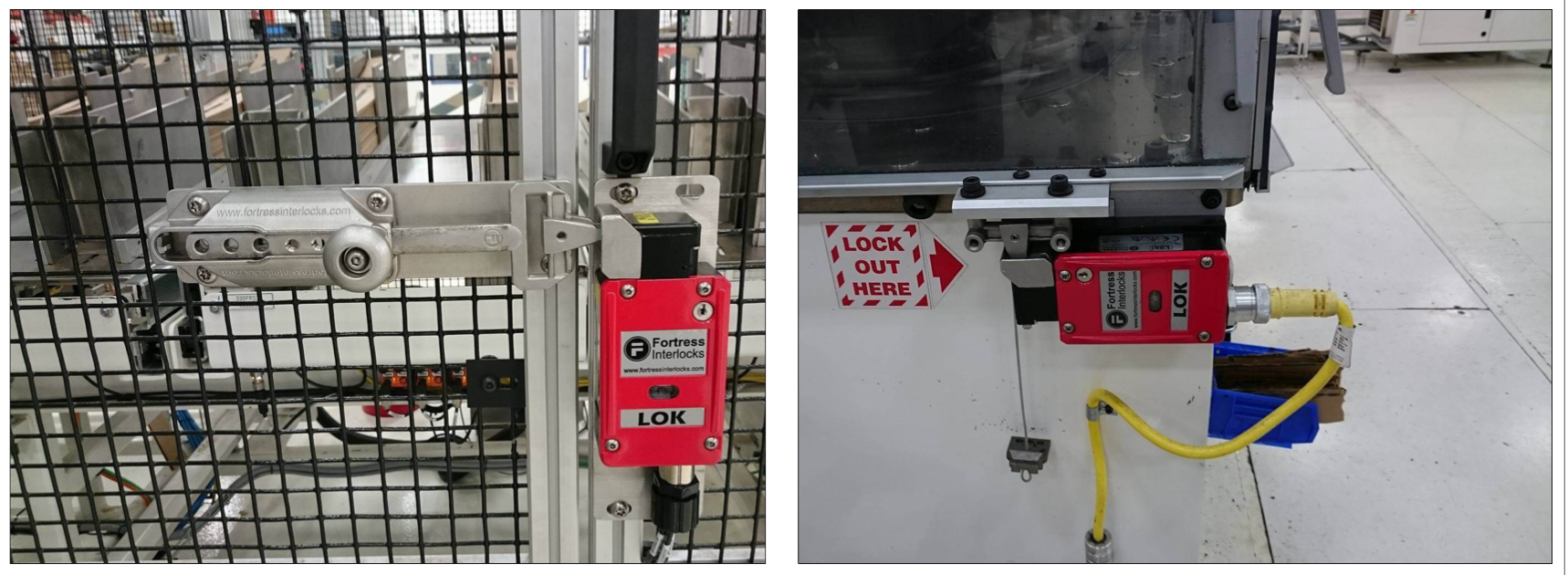 Khoá liên động Interlock - máy ép chuyển đổi 2 Khoá liên động Interlock - máy ép chuyển đổi