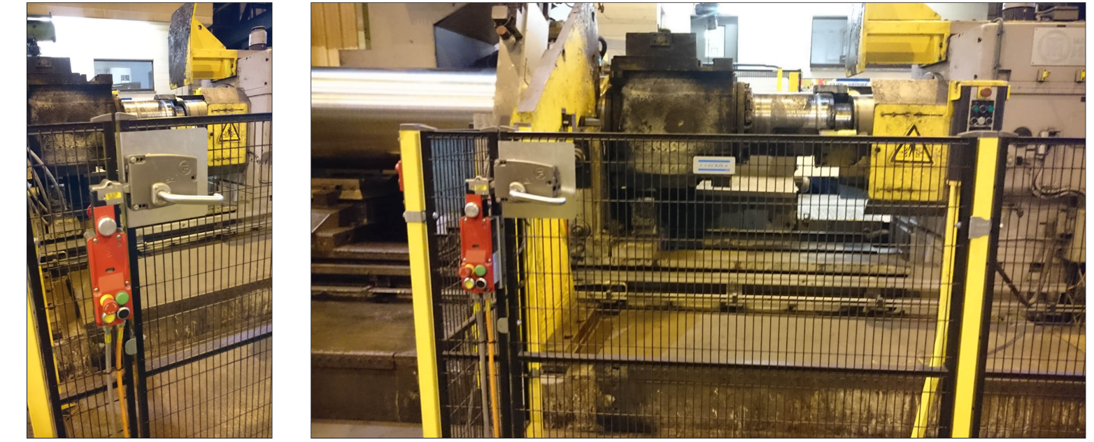 Khoá liên động Interlock - Máy Mài Cuộn - Dây Chuyền Kết Thúc 2 Khoá liên động Interlock - Máy Mài Cuộn - Dây Chuyền Kết Thúc