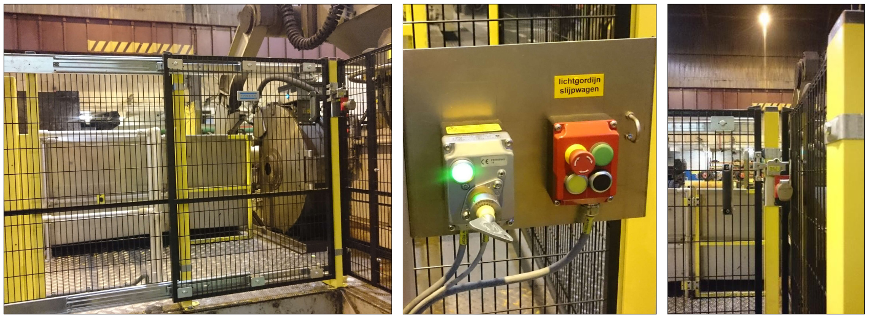 Khoá liên động Interlock - Máy mài cuộn - Truy cập nền tảng 2 Khoá liên động Interlock - Máy mài cuộn - Truy cập nền tảng