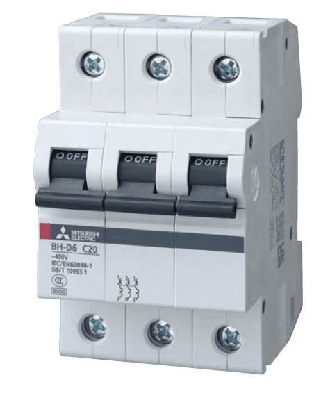 Cầu dao BH-D6 Aptomat Mitsubishi Cầu dao BH-D61P13A Aptomat Mitsubishi