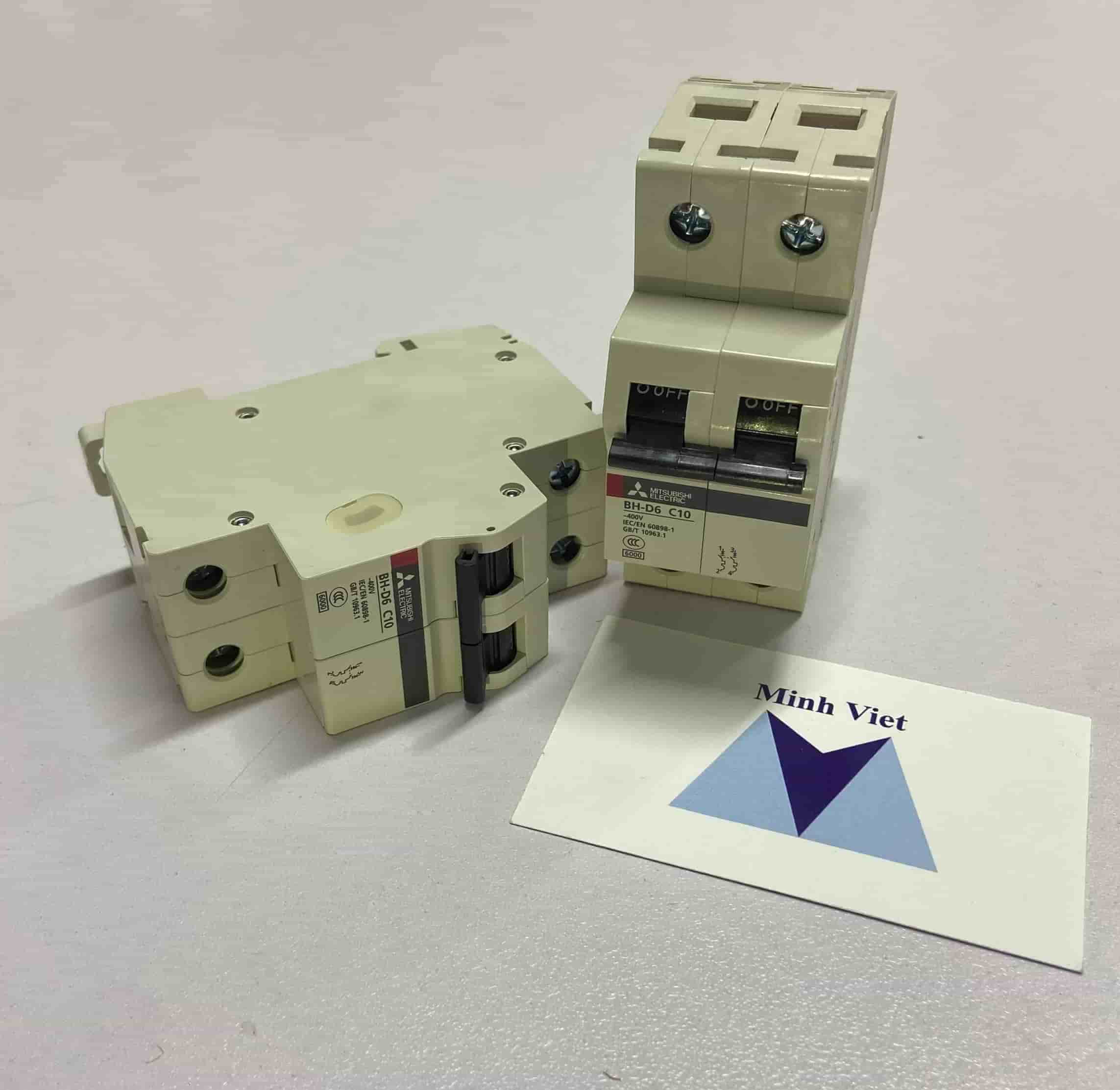 Cầu dao BH-D61P50A Aptomat Mitsubishi 1 Cầu dao BH-D61P50A Aptomat Mitsubishi