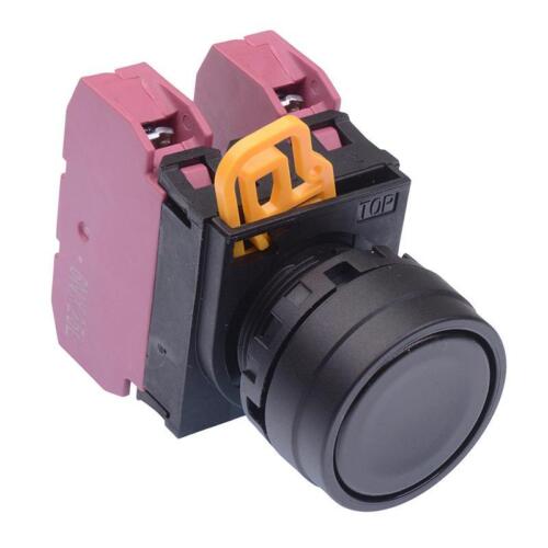 YW1B-M1E02B IDEC Nút ấn nhả màu đen 2NC 1 YW1B-M1E02B IDEC Nút ấn nhả màu đen 2NC