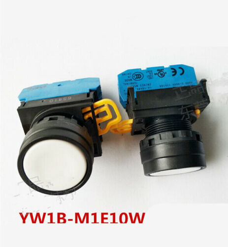 YW1B-M1E10W IDEC Nút ấn nhả màu trắng 1NO 1 YW1B-M1E10W IDEC Nút ấn nhả màu trắng 1NO