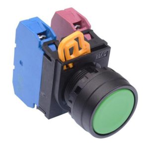 YW1B-M1E11G IDEC Nút ấn nhả màu đen 1NO-1NC