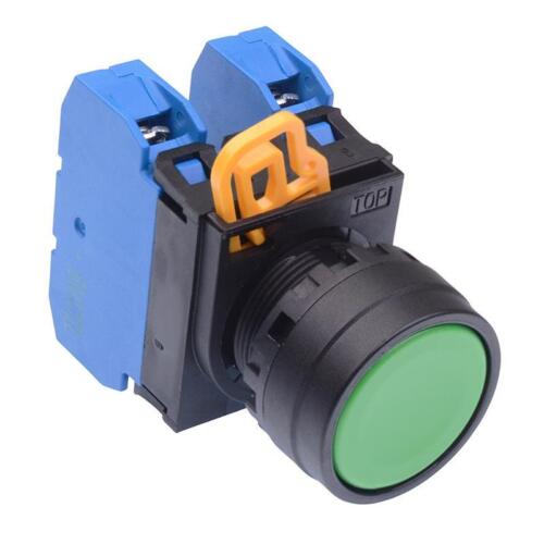 YW1B-M1E20S IDEC Nút ấn nhả màu xanh dương 2NO 1 YW1B-M1E20G IDEC Nút ấn nhả màu xanh 2NO