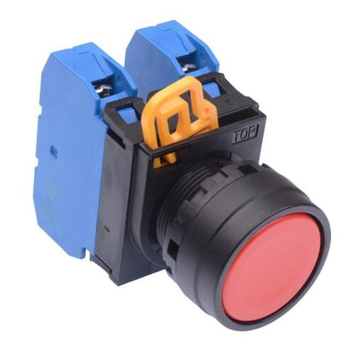 YW1B-M1E20W IDEC Nút ấn nhả màu trắng 2NO 1 YW1B-M1E20R IDEC Nút ấn nhả màu đỏ 2NO