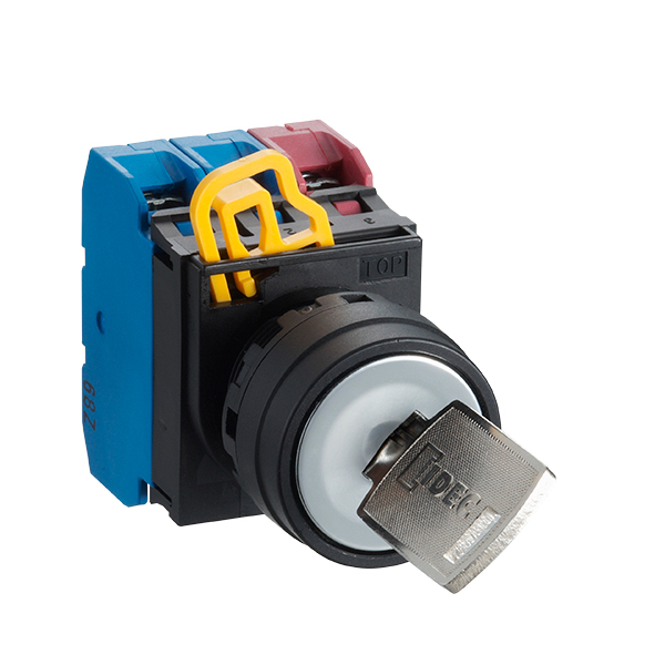 YW1K-3AE12 IDEC Công tắc khóa tự giữ 3 vị trí 1NO-2NC 1 YW1K-3AE12 IDEC Công tắc khóa tự giữ 3 vị trí 1NO-2NC